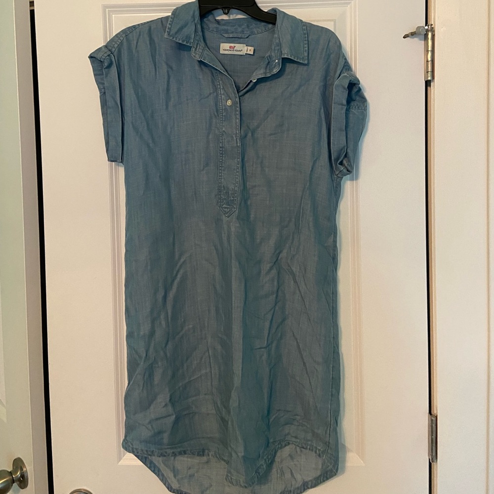 Vineyard Vines Size 0 Chambray dress